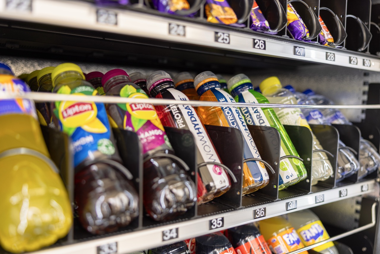 SnackStation vending machine in Gibraltar: Snacks & Drinks 24/7
